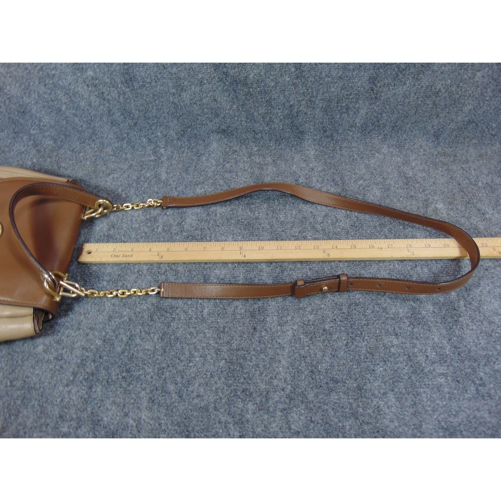 Michael Kors Hamilton Traveler Crossbody Brown Leather‎ Turnlock Bag 30F3AWHM2T - Picture 16 of 16